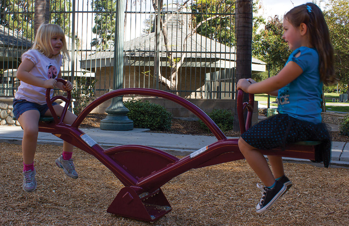 Playground 2 Seat Rocker Teeter Totter Style