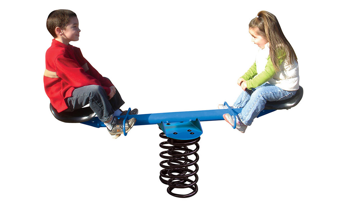 Playground 2 Seat Rocker Teeter Totter Style