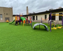 Columbus Elementary Courtyard