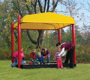 turtle sandbox with cover
