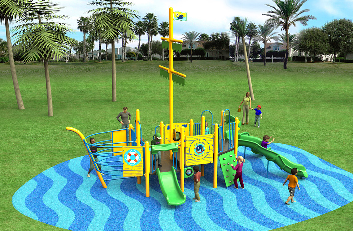 pirate ship themed playground pirate ship play equipment set