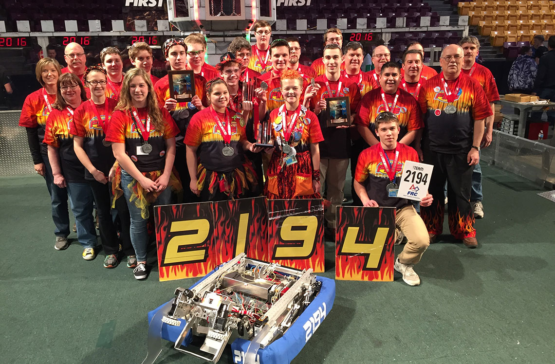 Supporting the Fondy Fire Robotics Team