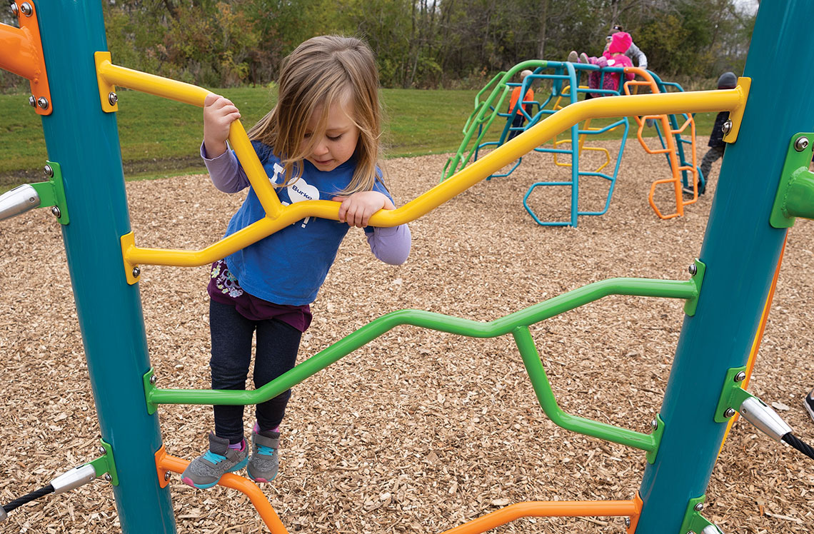 Playground Tree Branch Style Climbing Ladder