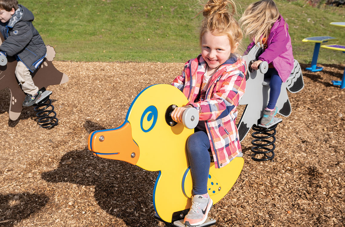 Playground Football Rocker custom playground equipment vendors | Pavilion | Pavilion
