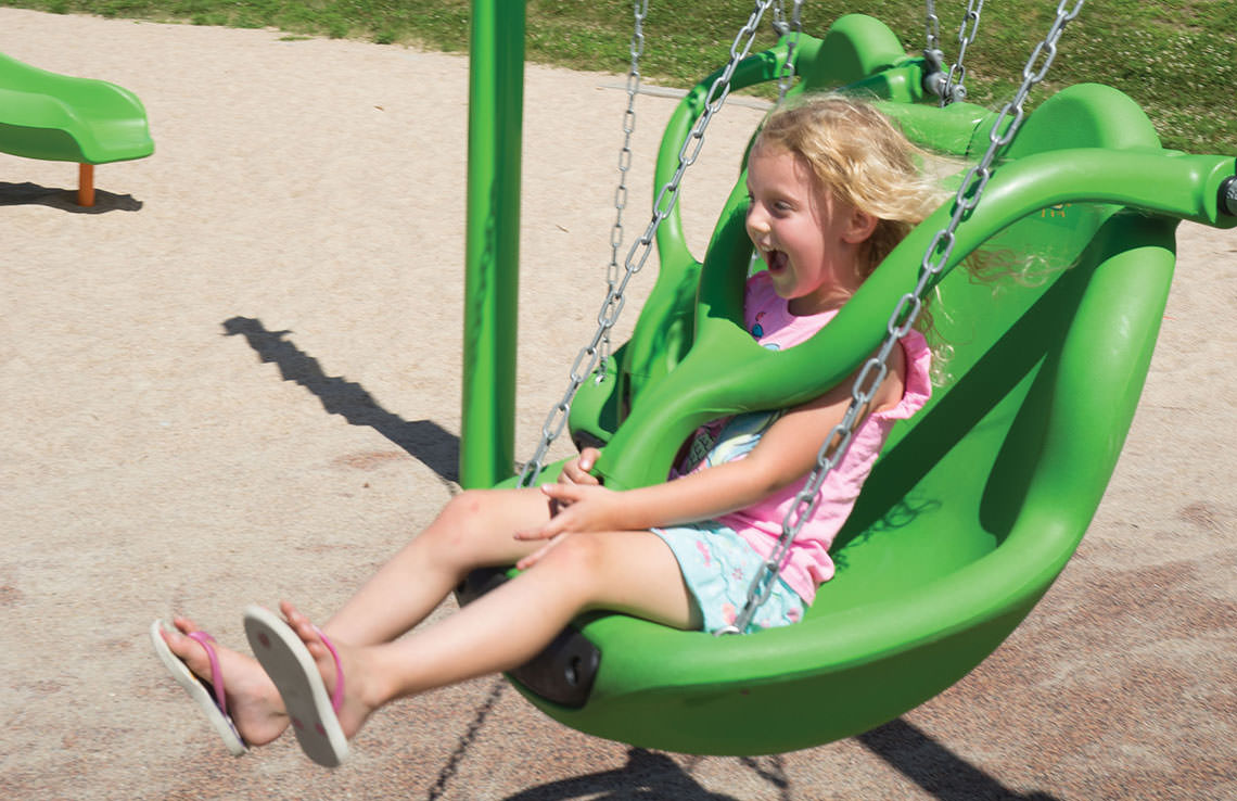 Freedom Swing Seat Inclusive Secure Playground Swings