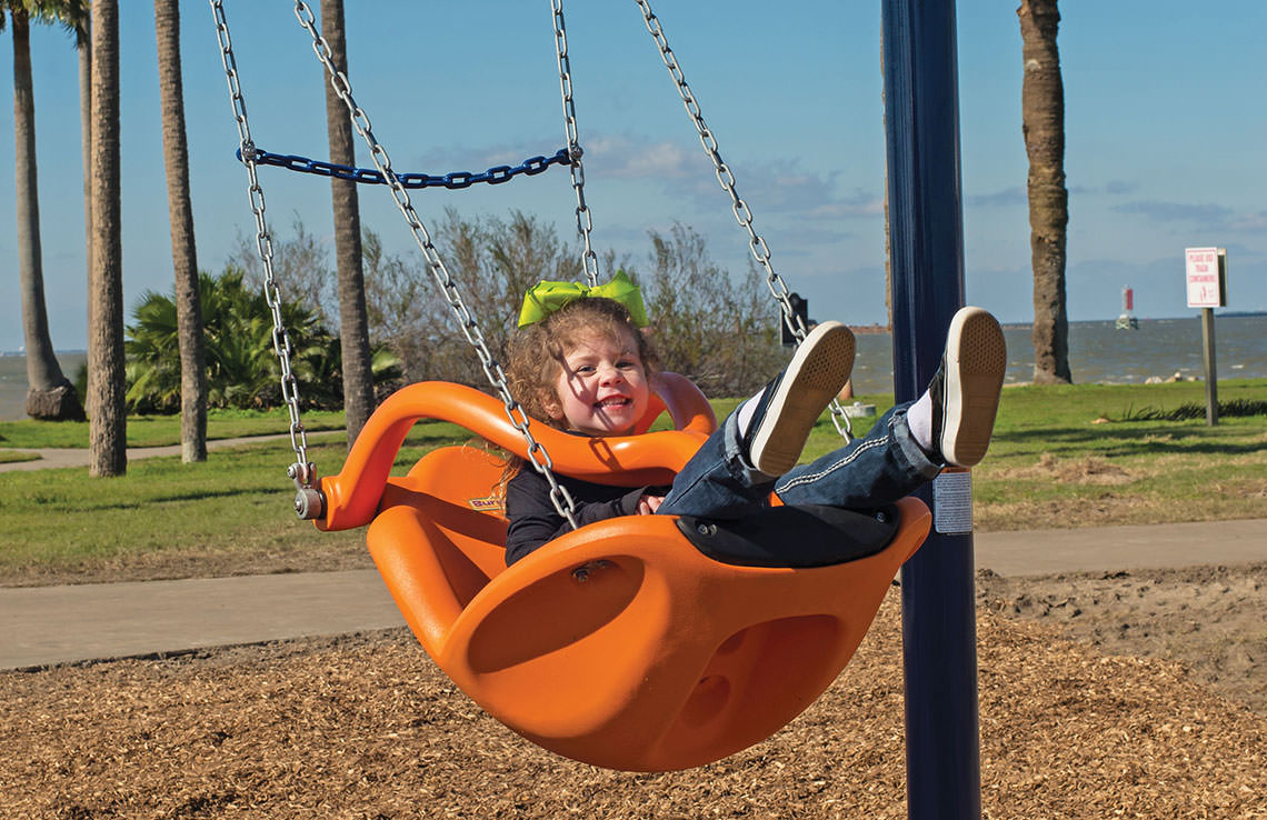 Baby Swing Seat Outdoor Garden Fun Childrens Swinging High Back Safety Kids 
