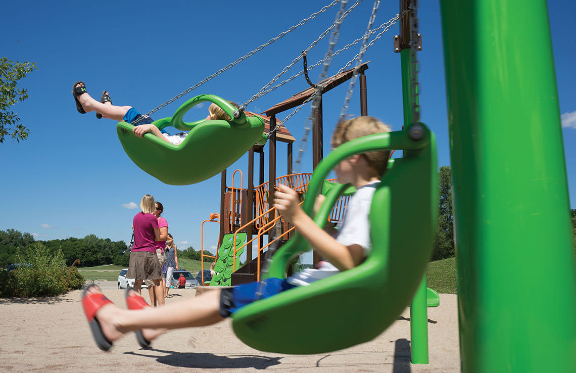 Freedom Swing Seat Inclusive Secure Playground Swings