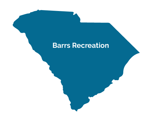 South Carolina Commercial Playground Equipment Representative Map