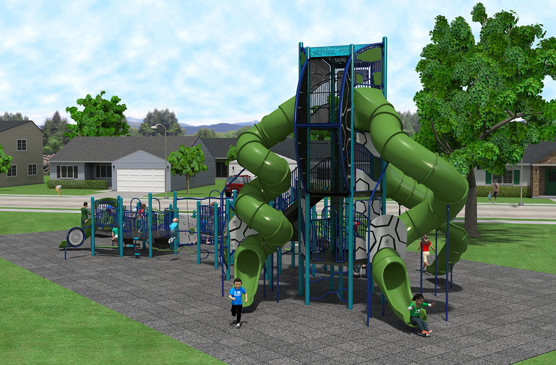 Burke Playground Equipment and Components by St. Croix Recreation