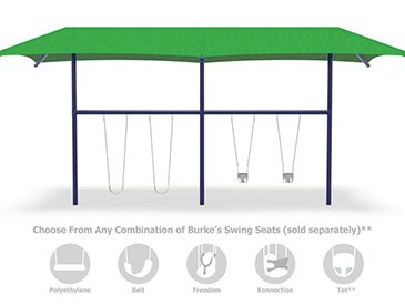 ShadePlay Max Double Bay Swing