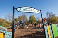 Custom Overhead Welcome Sign