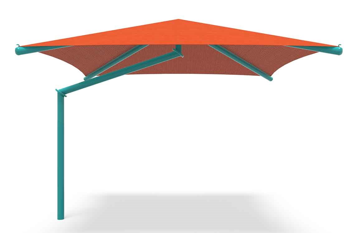 ShadePlay Max Cantilever Pyramid Shade 12' X 12'