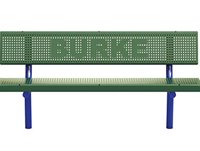 Monogrammed Series 6' Bench