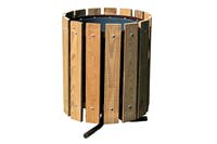 Portable Pressure Treated Pine Litter Container