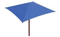 Freestanding 12' x 12' Single Post Shade