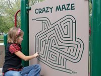 Crazy Maze Panel